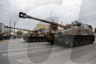 Military Parade In Athens For The Anniversary Of National Independence Day Of 25th March 1821.