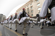 Military Parade In Athens For The Anniversary Of National Independence Day Of 25th March 1821.