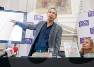 Mike Berners-Lee on his new book A Climate of Truth at the Royal Overseas League, London, UK.