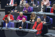 New Bundestag Convenes In Inaugural Session
