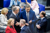 New Bundestag Convenes In Inaugural Session