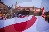 Belarusians In Poland Celebrate Freedom Day