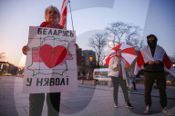 Belarusians In Poland Celebrate Freedom Day