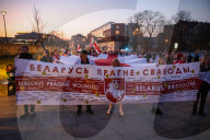 Belarusians In Poland Celebrate Freedom Day