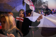 Belarusians In Poland Celebrate Freedom Day