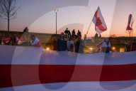 Belarusians In Poland Celebrate Freedom Day