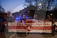 Belarusians In Poland Celebrate Freedom Day