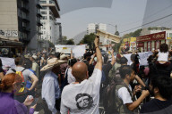Pulquerias Protest Closure Of Pulquerias In Mexico City