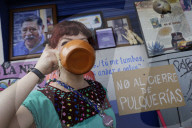 Pulquerias Protest Closure Of Pulquerias In Mexico City