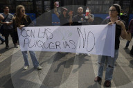 Pulquerias Protest Closure Of Pulquerias In Mexico City