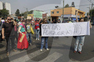 Pulquerias Protest Closure Of Pulquerias In Mexico City