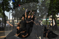 Red Procession For Remembering "The Black Night 1971" In Bangladesh