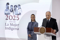 Mexico’s President Claudia Sheinbaum Holds  Security Cabinets Report