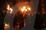 Protestors Burn Effigy Of Nepal PM KP Sharma Oli Against Decision To Depose Chief Of Electricity Authority