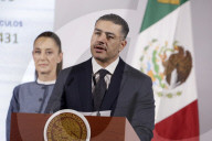 Mexico’s President Claudia Sheinbaum Holds  Security Cabinets Report