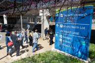 TSA Union Holds Picket At Norfolk International Airport Against Trump Administration