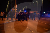 Protesters Block Multiple Bridges In Budapest After The Banning Of The Pride March
