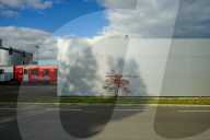 Austrian Railway Station Braunau Am Inn On The Border With Germany