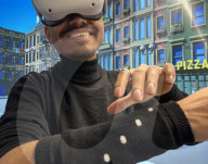 Smart  textile controls devices by finger gesture