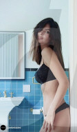 Emily Ratajkowski in new Intimissimi bra 