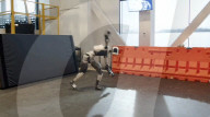 Humanoid robot gets acrobatic