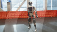Humanoid robot gets acrobatic
