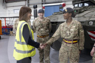 Rachel Reeves UK Chancellor of the Exchequer visits RBSL Telford