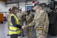 Rachel Reeves UK Chancellor of the Exchequer visits RBSL Telford