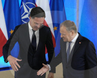 NATO Secretary General In Warsaw