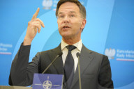NATO Secretary General Mark Rutte In Warsaw