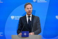 Poland's PM Donald Tusk And NATO Secretary-General Mark Rutte In Warsaw.