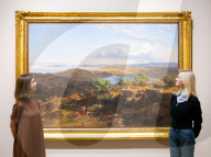 Jose María Velasco: A View of Mexico exhibition at the National Gallery, London, UK.