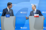 NATO Secretary General Mark Rutte visits Poland