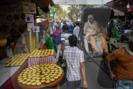 Market During Ramadan Month In India.
