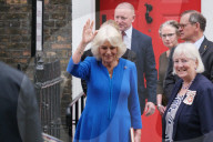 Queen Camilla Departs From Her Visit To The Charles Dickens House Museum In London On 26 March 2025