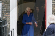 Queen Camilla Departs From Her Visit To The Charles Dickens House Museum In London On 26 March 2025