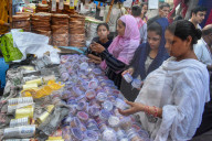 Market During Ramadan Month In India.