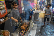Market During Ramadan Month In India.