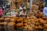 Market During Ramadan Month In India.