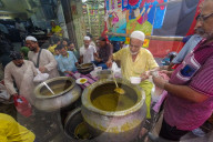 Market During Ramadan Month In India.