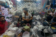 Market During Ramadan Month In India.