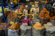 Market During Ramadan Month In India.
