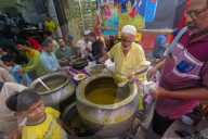 Market During Ramadan Month In India.