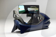 Aston Martin inspired racing simulator
