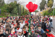 Procession In Memory Of Fosse Ardeatine Victims In Rome.