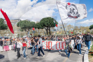 Procession In Memory Of Fosse Ardeatine Victims In Rome.