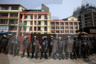 Clash Erupts In Nepal During Demonstration In Support Of Deposed Electricity Chief