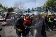 Clash Erupts In Nepal During Demonstration In Support Of Deposed Electricity Chief