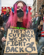 Disabled Protest Westminster