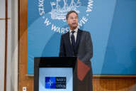 Lecture And Meeting With NATO Secretary-General Mark Rutte In Warsaw.